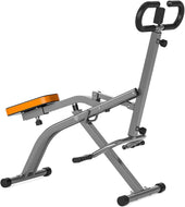 Rower-Ride Exercise Trainer is Ergonomic Exercise Equipment for a Full Body Workout, Foldable, with LCD Display for Home Use