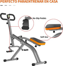 Load image into Gallery viewer, Rower-Ride Exercise Trainer is Ergonomic Exercise Equipment for a Full Body Workout, Foldable, with LCD Display for Home Use
