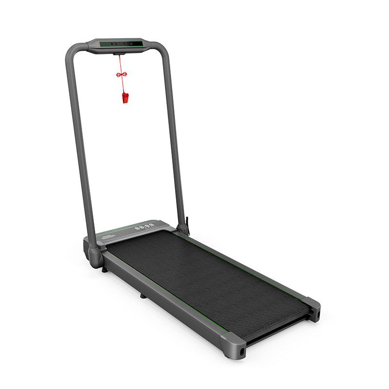 Treadmill Under Desk Walking Pad,2 in 1 Folding Treadmill for Home/Office with Remote Control and APP，LED Display