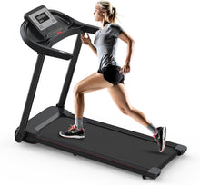 Load image into Gallery viewer, Portable Treadmill for Home Fitness, Walking or Running with Incline,265 lb Capacity, Bluetooth Enabled, Pulse Sensors
