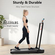 Load image into Gallery viewer, Treadmill Under Desk Walking Pad,2 in 1 Folding Treadmill for Home/Office with Remote Control and APP，LED Display
